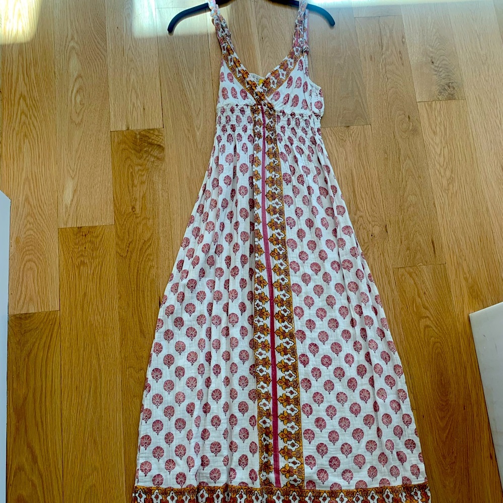 Roberta roller rabbit cotton maxi dress